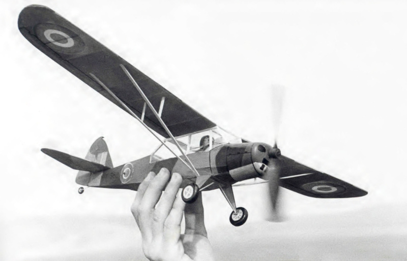 British Taylorcraft Auster (stavba: Felda, foto: Felda)