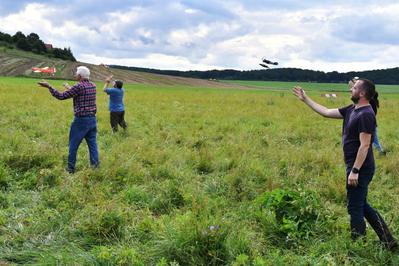 První hromadný rozlétávací start v rámci Schneider Cupu