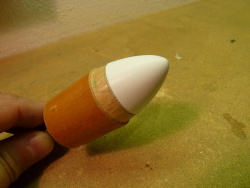 Vylisovaný vrtulový kužel